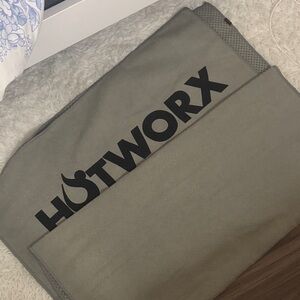Hotworx Branded Workout Towel - Olive Green